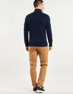 PULL DEMI ZIP EN COTON