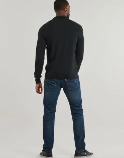 PULL DEMI ZIP EN COTON TEXTURE