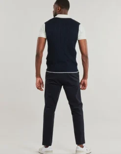 PULL SANS MANCHE MAILLE TORSADEE