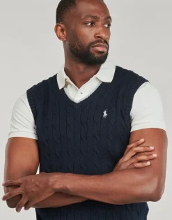 PULL SANS MANCHE MAILLE TORSADEE