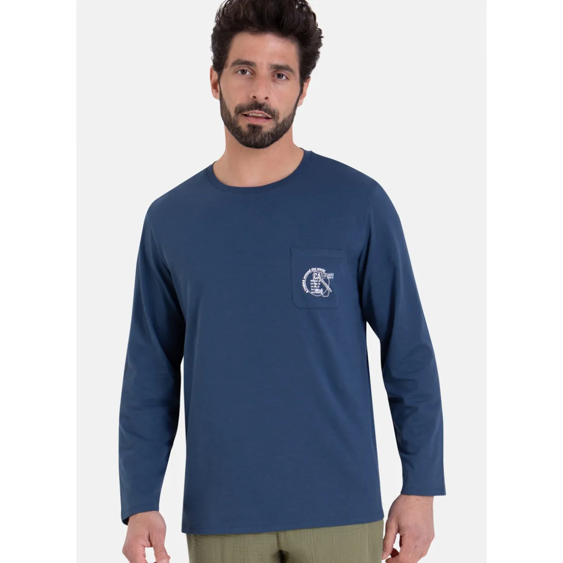 Pyjama court col rabat EASY COTON