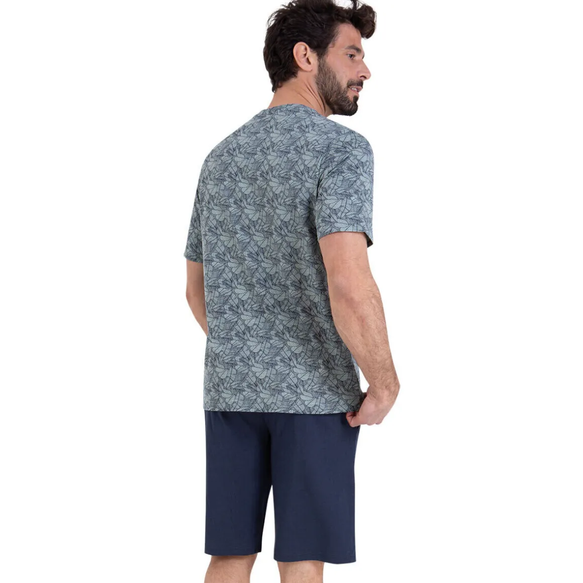 Pyjama court col rond SUMMER