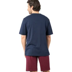 Pyjama court col V BUSINESS