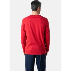 Pyjama long col ouvert NAUTIQUE