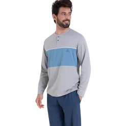 Pyjama long col tunisien CHIC