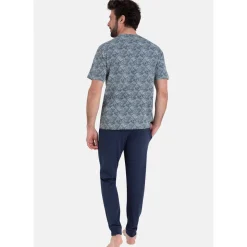 Pyjama long manches courtes col rond SUMMER