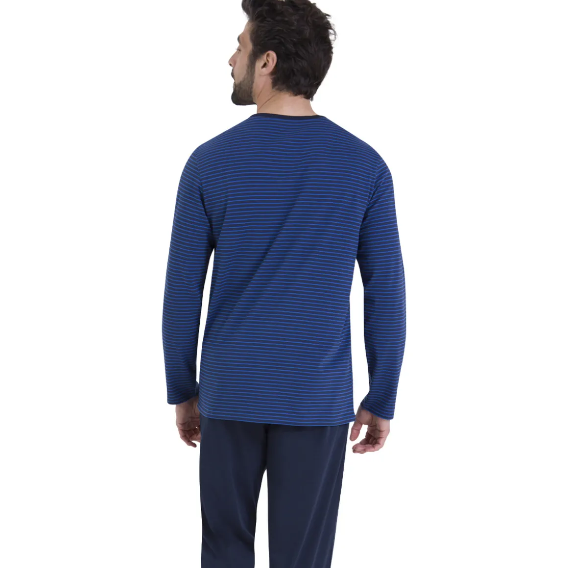 Pyjama long rayures L'ESCALE