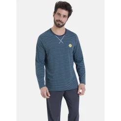 Pyjama long rayures L'ESCALE