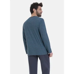 Pyjama long rayures L'ESCALE