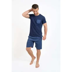Pyjashort col rond - CAVIAR