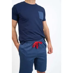 Pyjashort col rond - CAVIAR