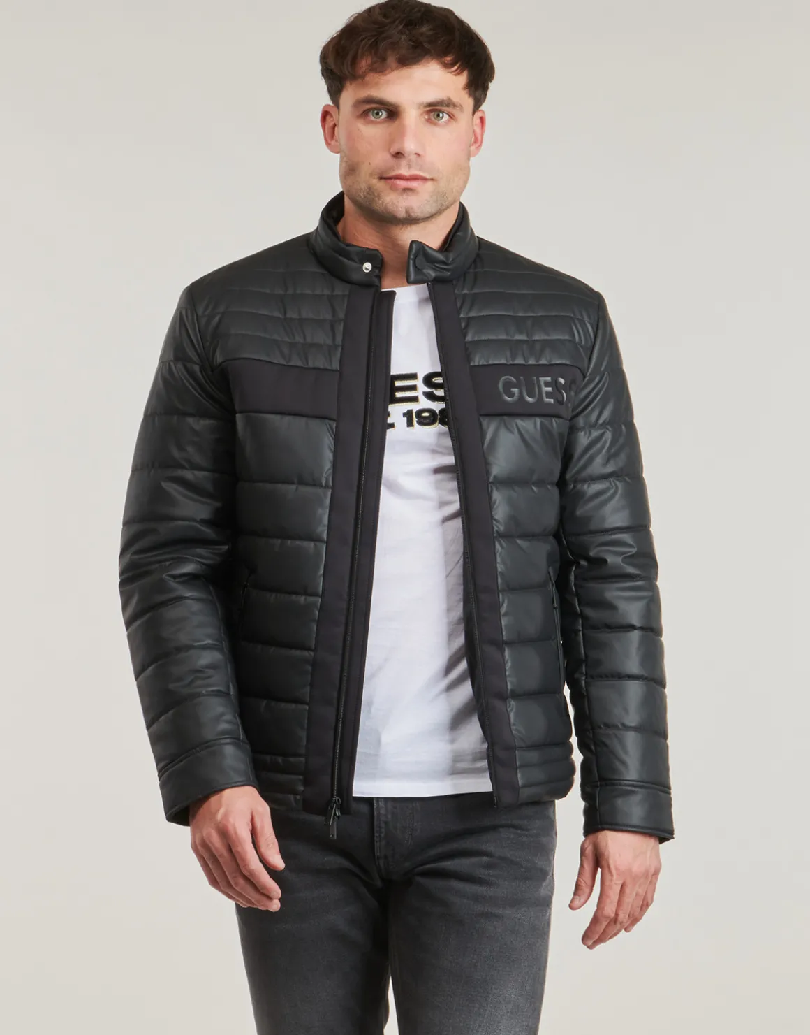 QUILTED BIKER