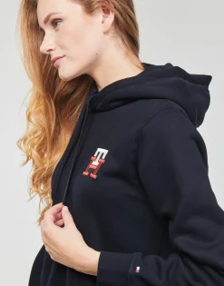 REG MONOGRAM EMB HOODIE LS