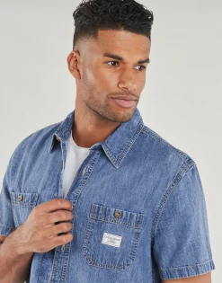 REGULAR SS DENIM SHIRT