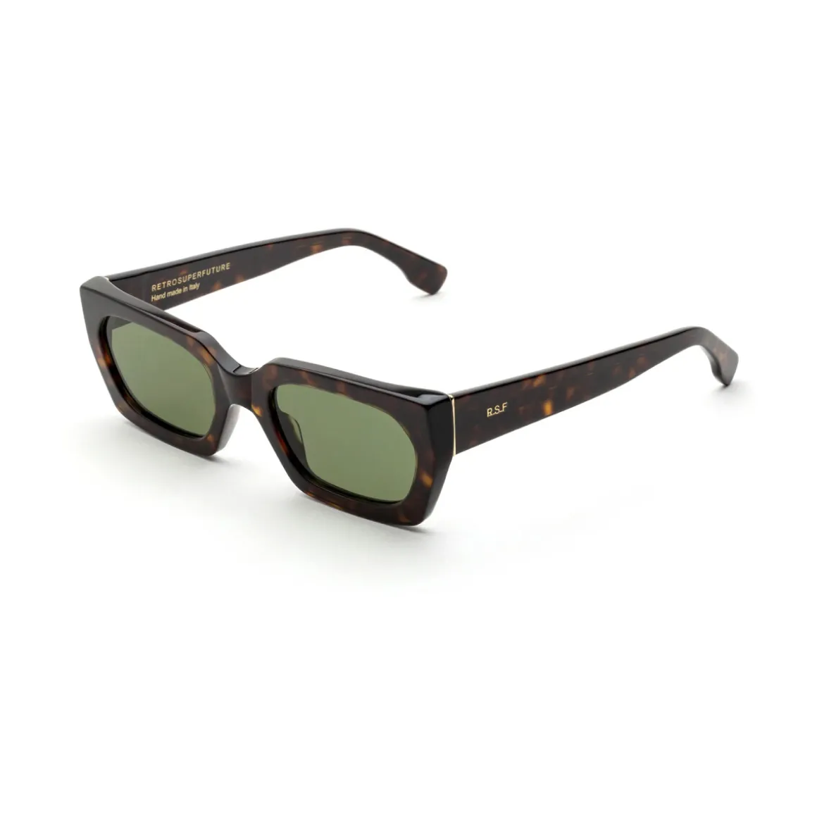9RZ Teddy Lunettes de soleil, Havana/Vert, 54 mm