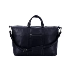 Sac de voyage en cuir ref 33930 Marine 65*38*21 cm