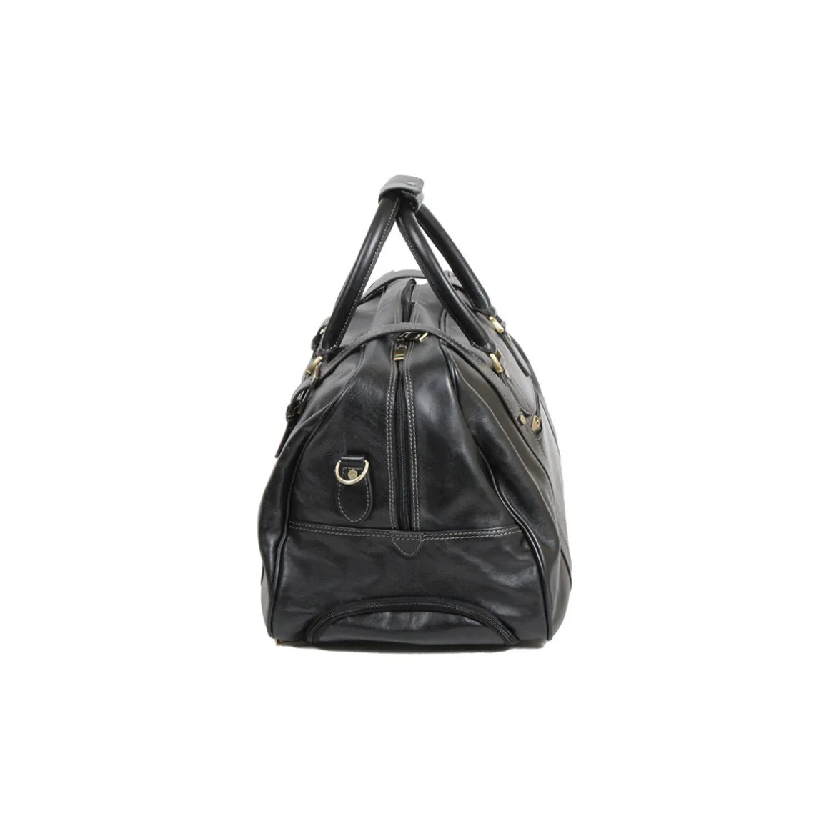 Sac De Voyage Trolley En Cuir De Vachette Gras K 33157