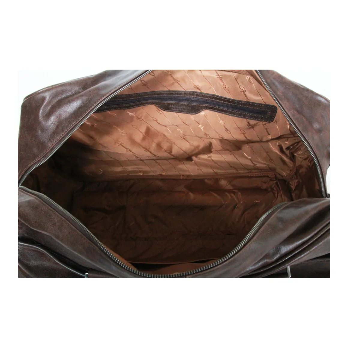 Sac De Voyage Trolley Outland Cuir De Vachette Vieilli GH 8391