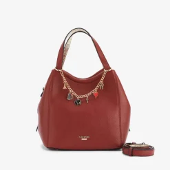 Sac shopper brique Roselaine