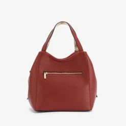 Sac shopper brique Roselaine