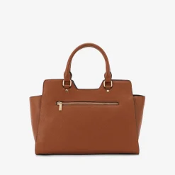 Sac shopper cognac Roy