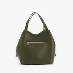 Sac shopper kaki Roselaine