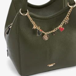 Sac shopper kaki Roselaine