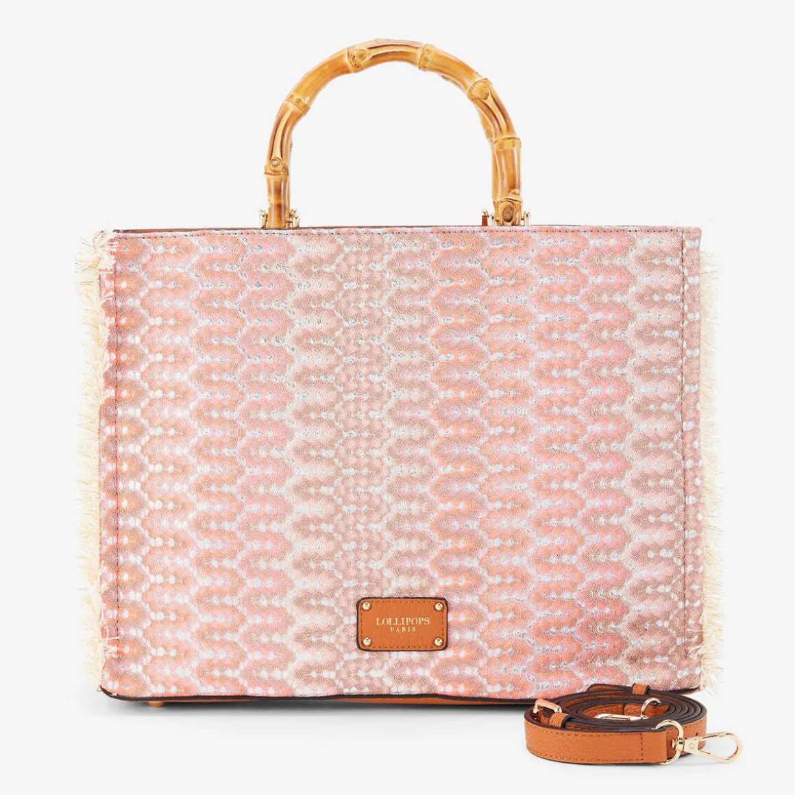 Sac shopper L multicolore Polly