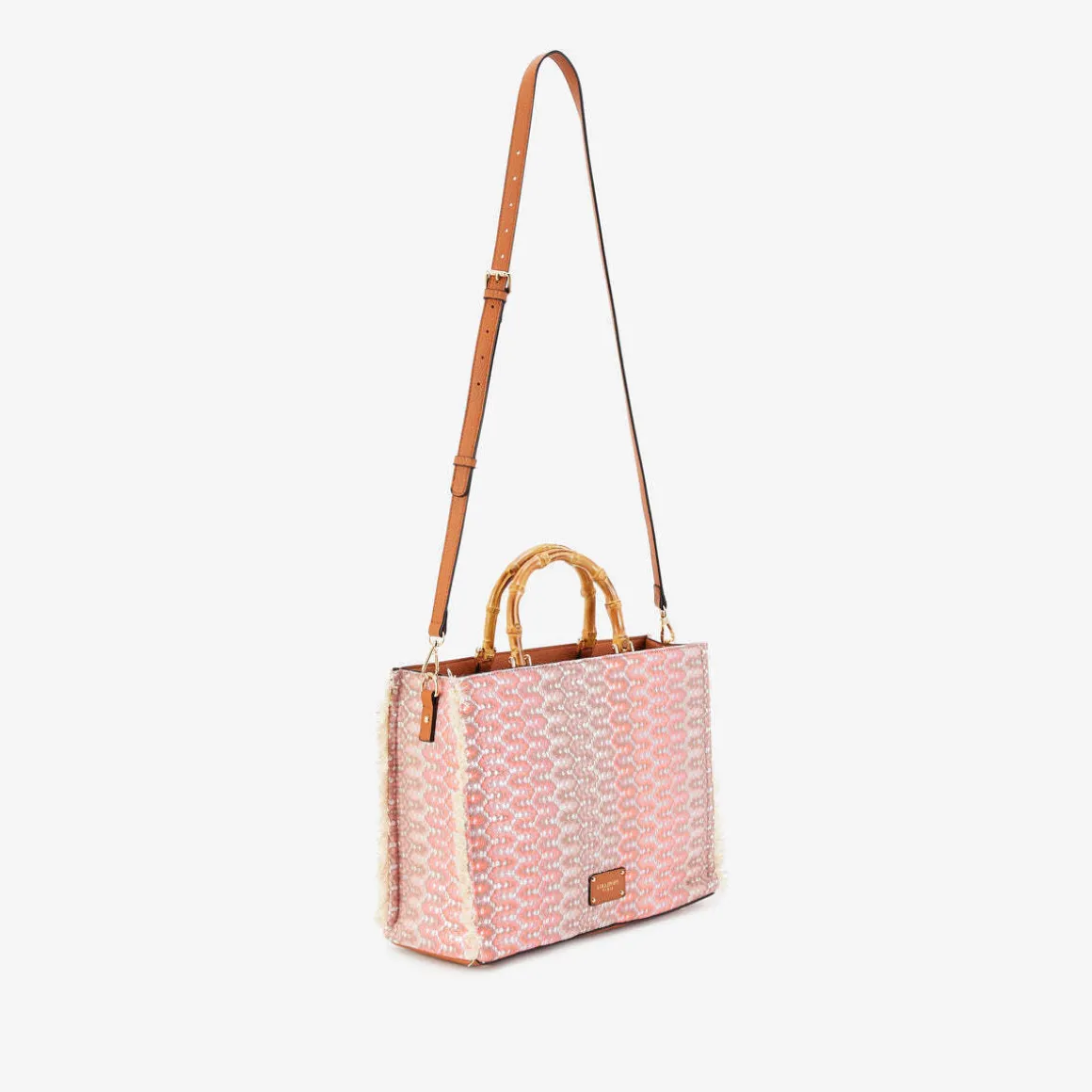 Sac shopper L multicolore Polly