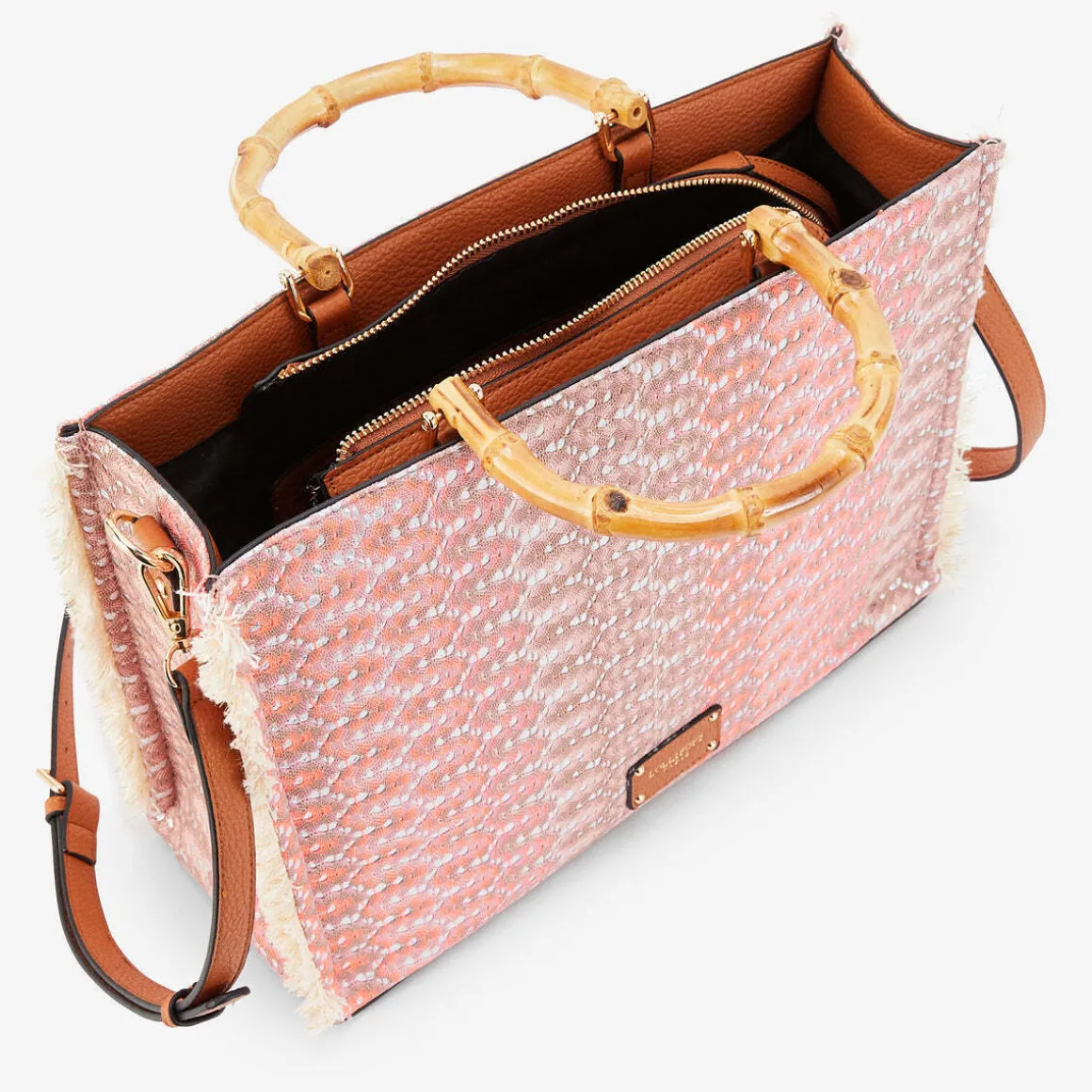 Sac shopper L multicolore Polly