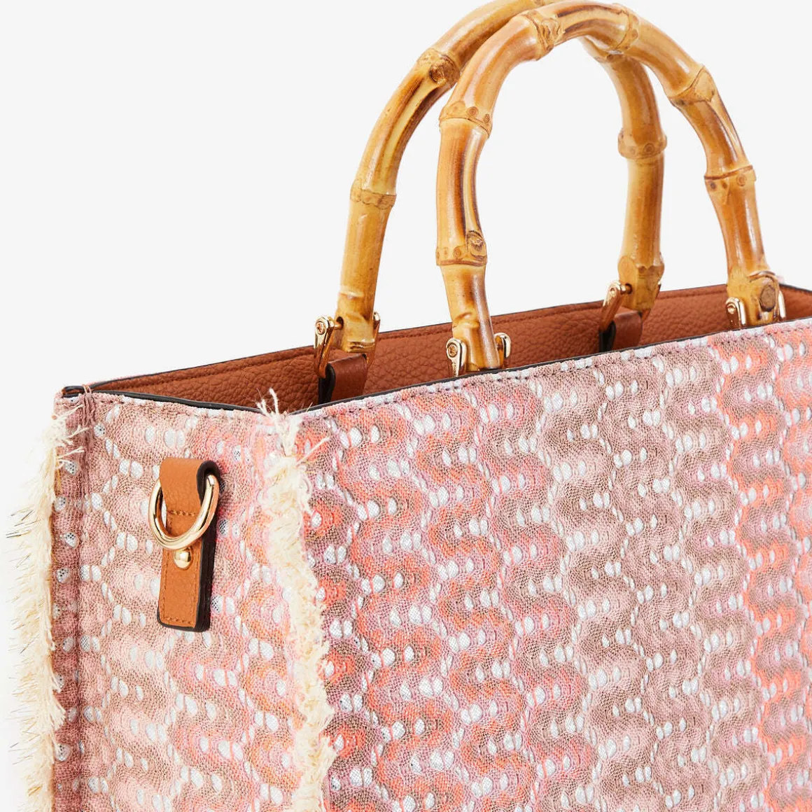Sac shopper L multicolore Polly