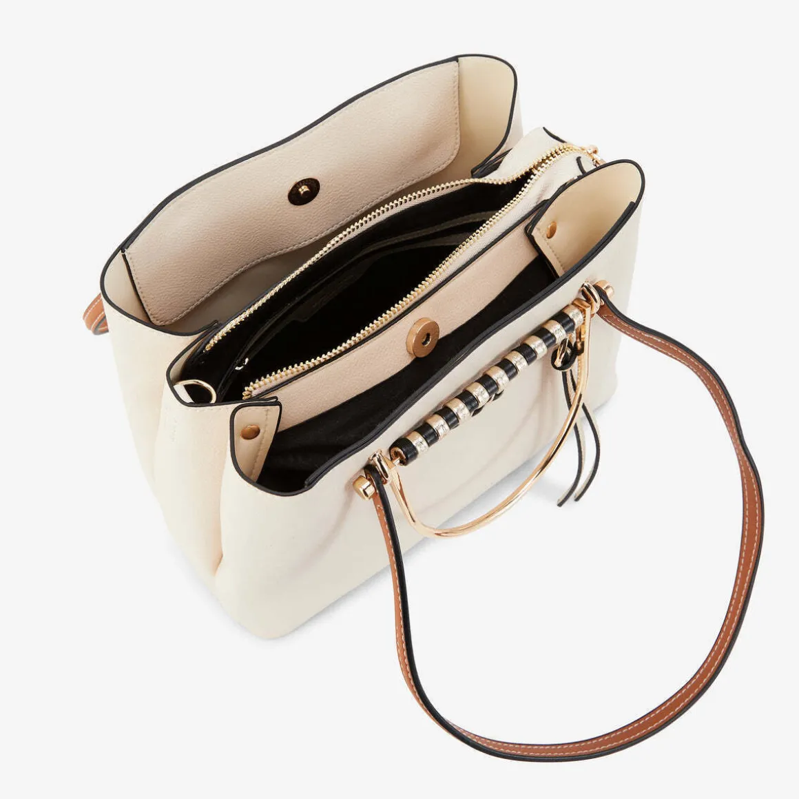 Sac shopper M ivoire P-Kitami