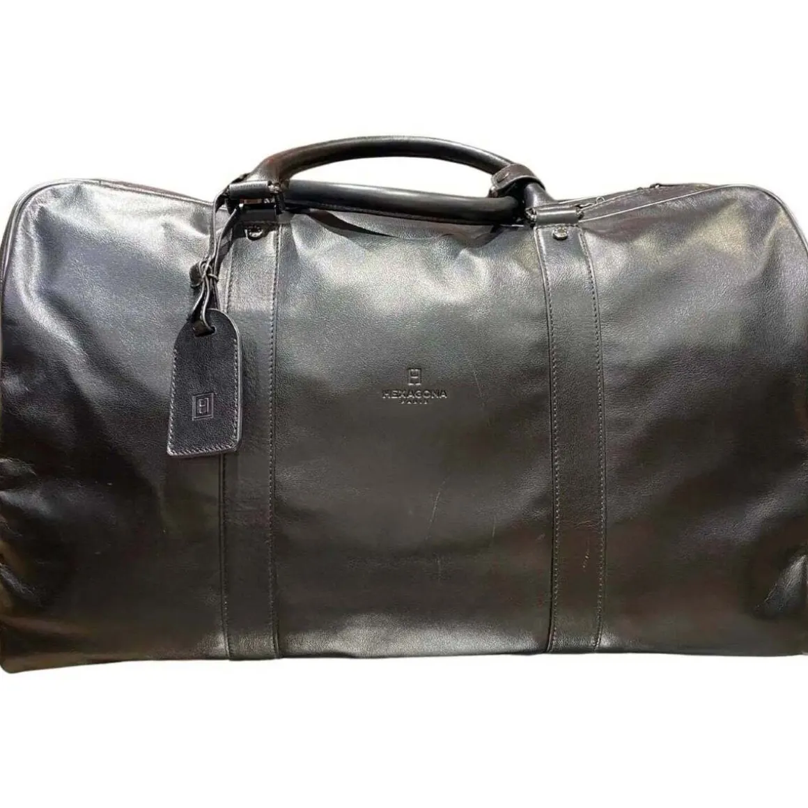Sac Voyage Cuir Noir -