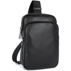 Sacoche bandouliere Ref 66358 Noir 21*14*4 cm