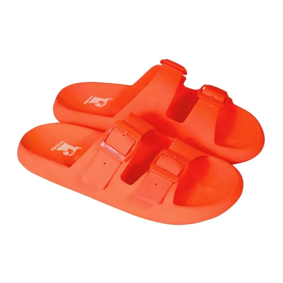 Sandales plates Jessy Fluo