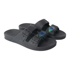 Sandales plates Olhos