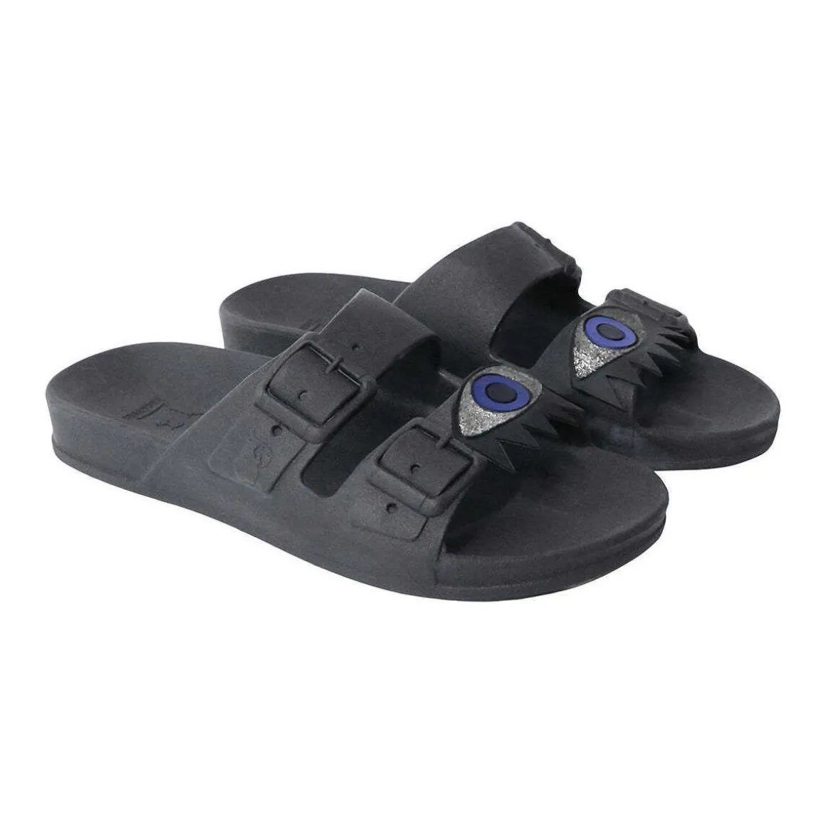 Sandales plates Olhos