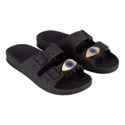 Sandales plates Olhos