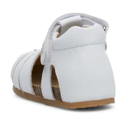 Sandales semi-fermées en cuir ALBY