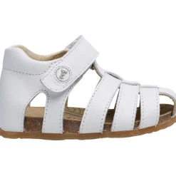 Sandales semi-fermées en cuir ALBY