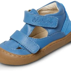 Sandales semi-ouvertes en cuir IRTYS