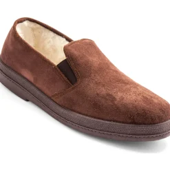 Sans-gêne mixtes en mouton véritable gra