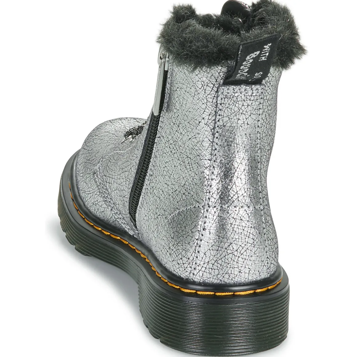 Serena J Silver Distressed Foil