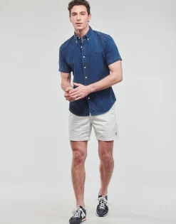 SHORT "PREPSTER" EN CHINO LEGER AVEC CORDON DE SERAGE