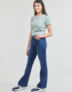 SKINNY FIT FLARE UHW