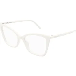 SL 386 Cadres Optiques, Blanc/Transparent, 53 mm