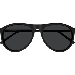 SL 667 Lunettes de soleil, Noir/Noir, 56 mm