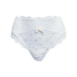 Slip grande taille blanc Sourire