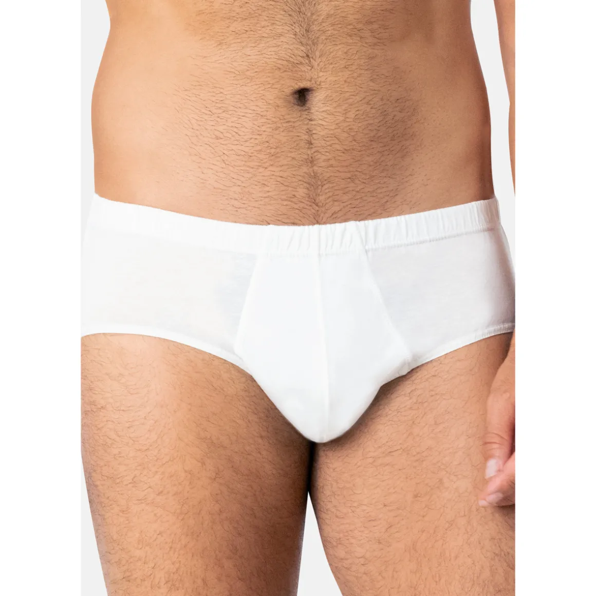 Slip taille haute fermée COTON D'EGYPTE