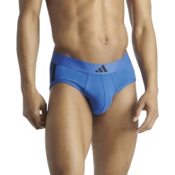 Slips, lot de 2, ACTIVE FLEX COTTON 3 STRIPES